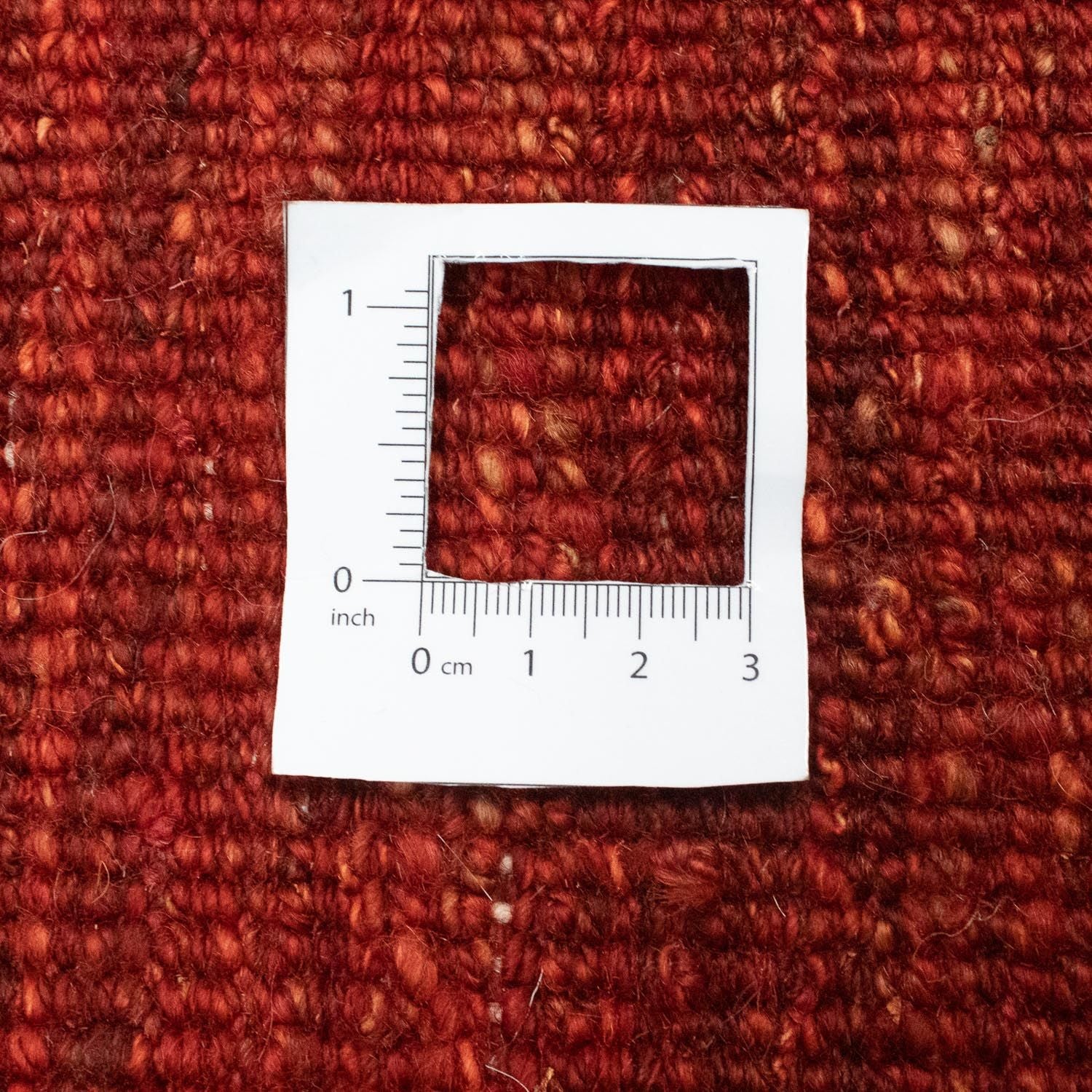 Gabbeh Teppich - Perser 189 x 152 cm - rot - Image 6