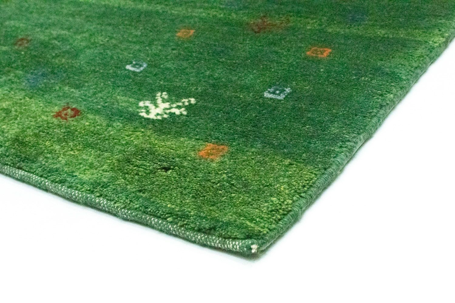 Gabbeh Teppich - Perser 189 x 155 cm - grün - Image 2