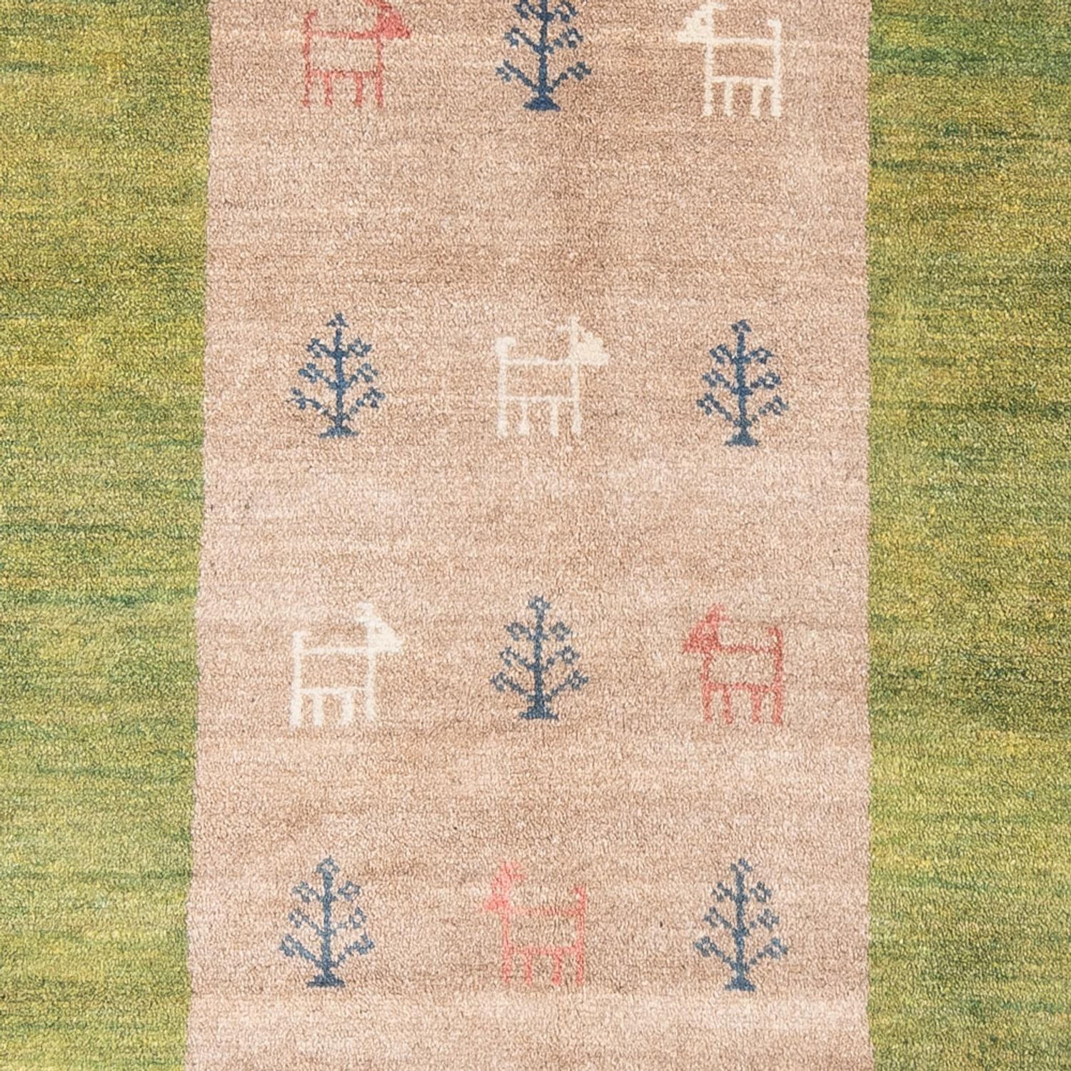 Gabbeh Persisch Teppich 190x119cm - Perserteppich Wollteppich - Image 2