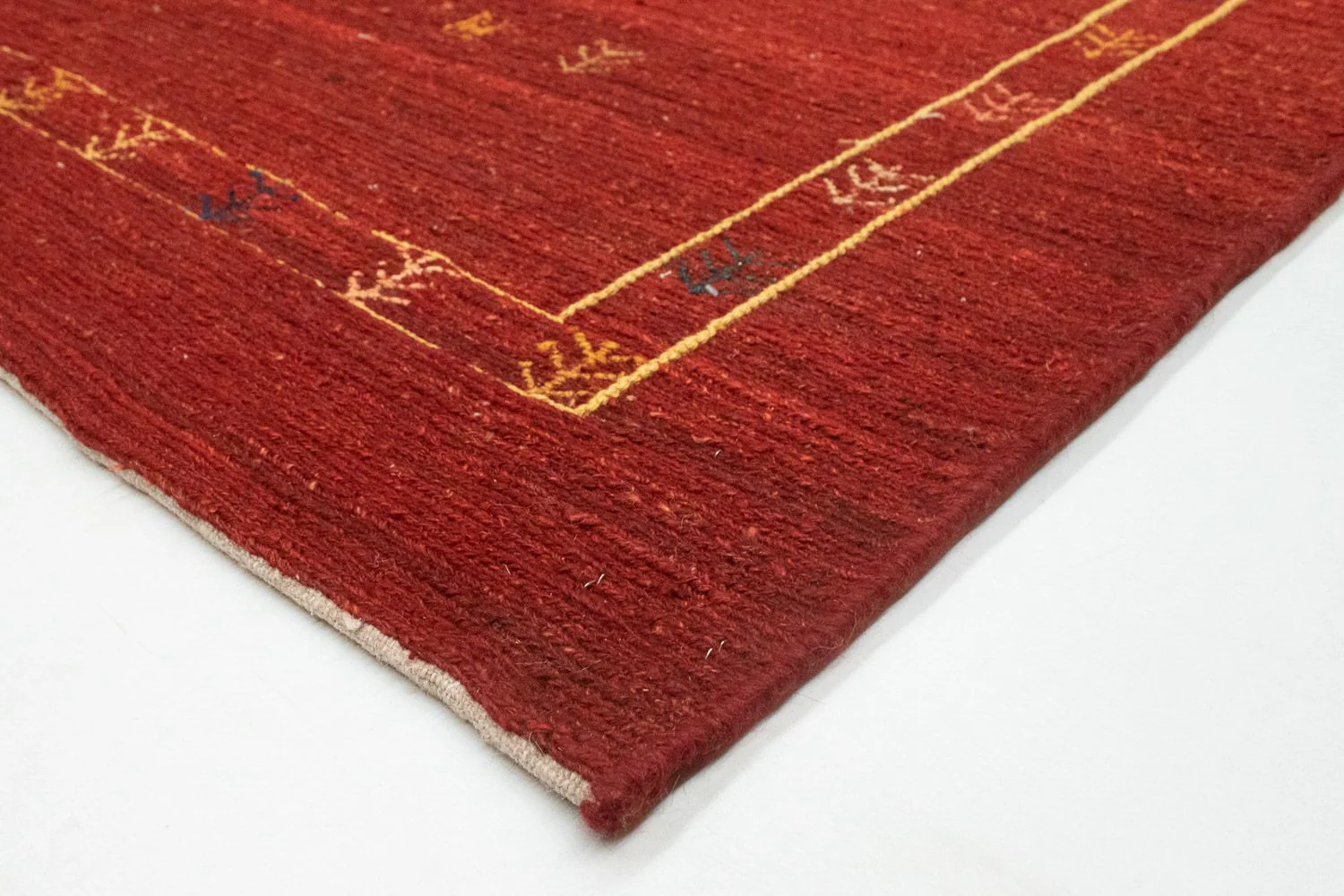 Gabbeh Teppich - Perser 190 x 150 cm - rot - Image 2