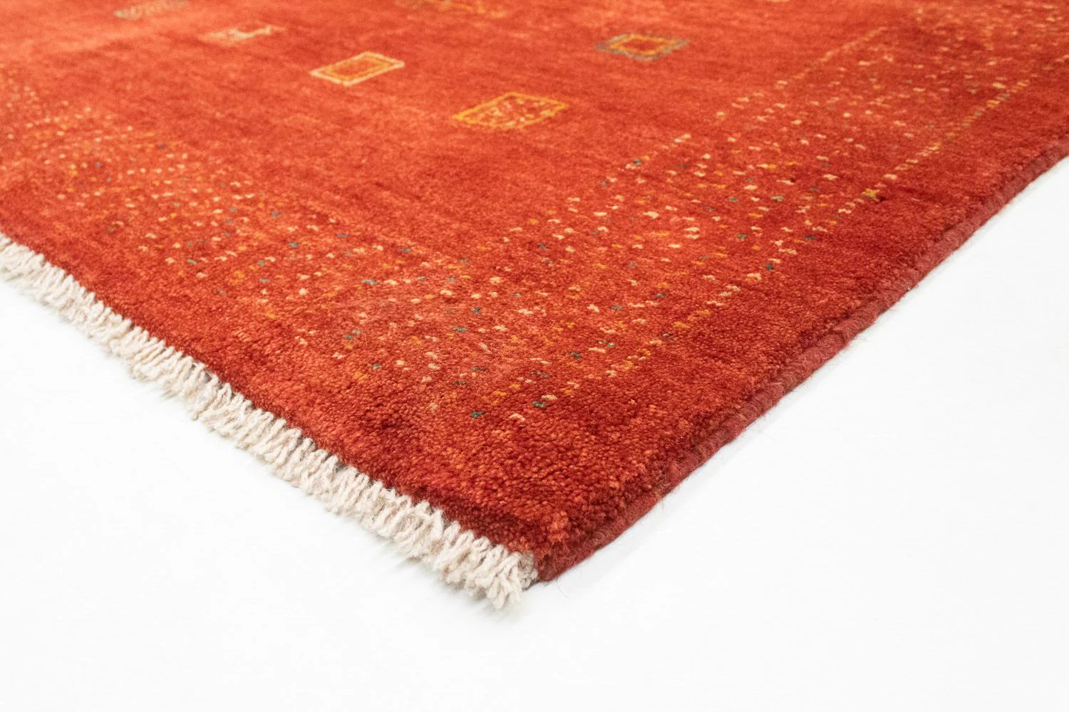 Gabbeh Teppich - Perser 190 x 150 cm - rot - Image 3