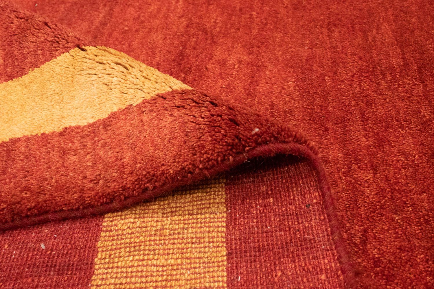 Gabbeh Teppich - Perser 190 x 152 cm - rot - Image 4