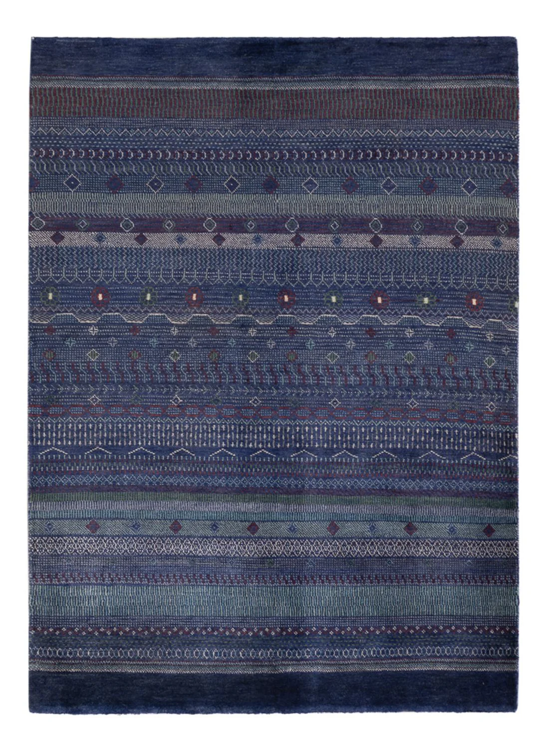Gabbeh Persisch Teppich 191x140cm - Perserteppich Wollteppich