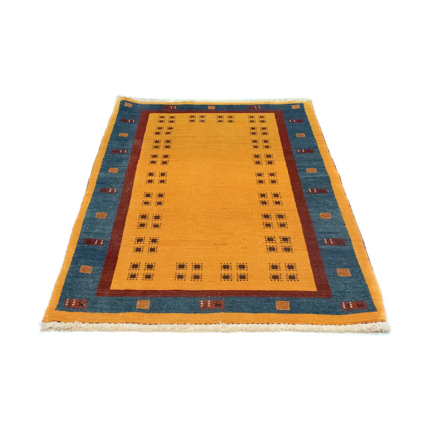 Gabbeh Teppich - Perser 194 x 103 cm - gold - Image 5
