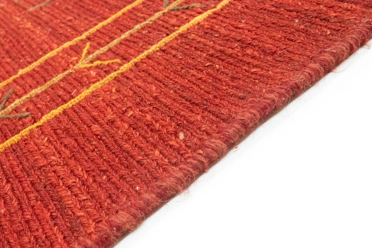 Gabbeh Teppich - Perser 196 x 146 cm - rot - Image 3