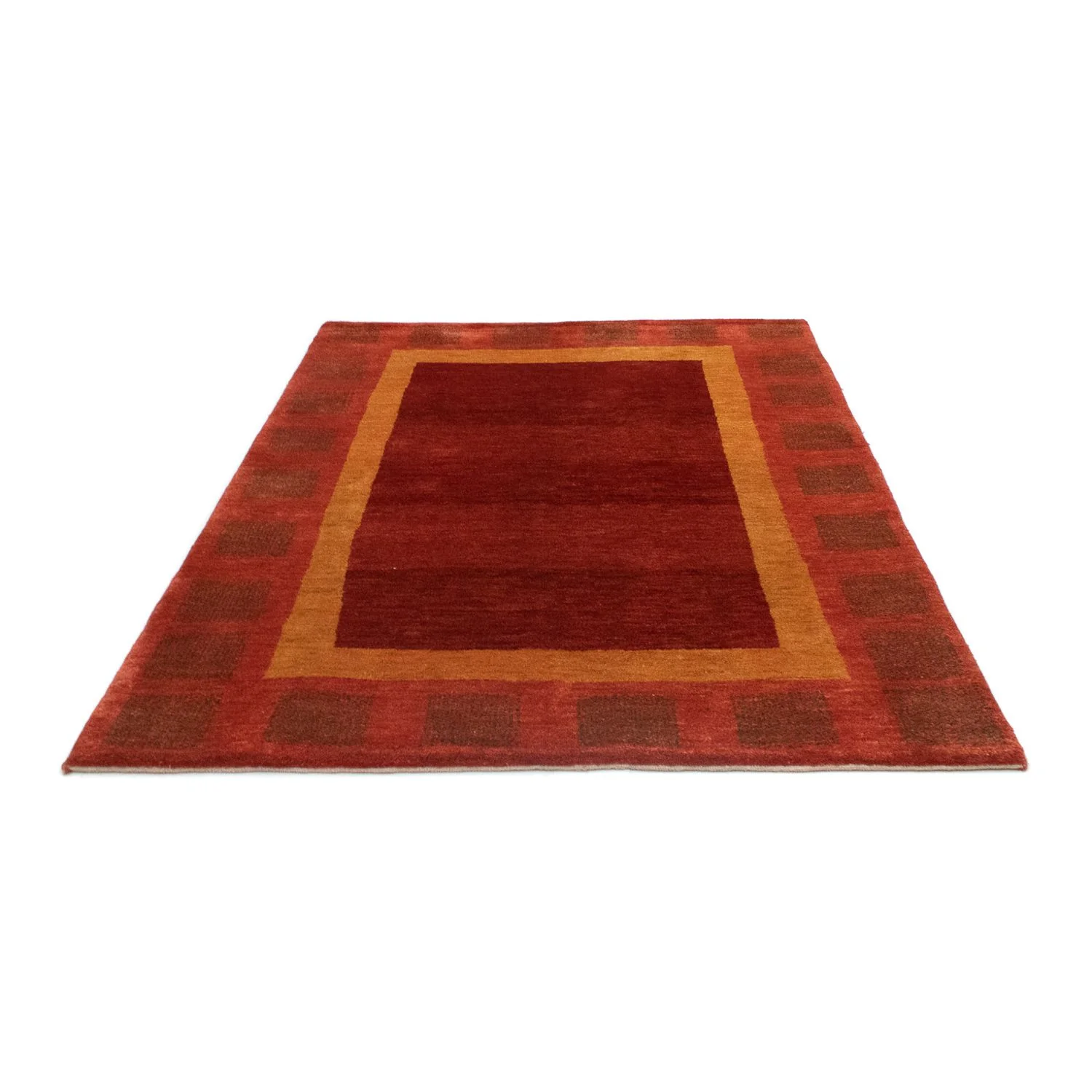 Gabbeh Teppich - Perser 198 x 147 cm - rot - Image 5