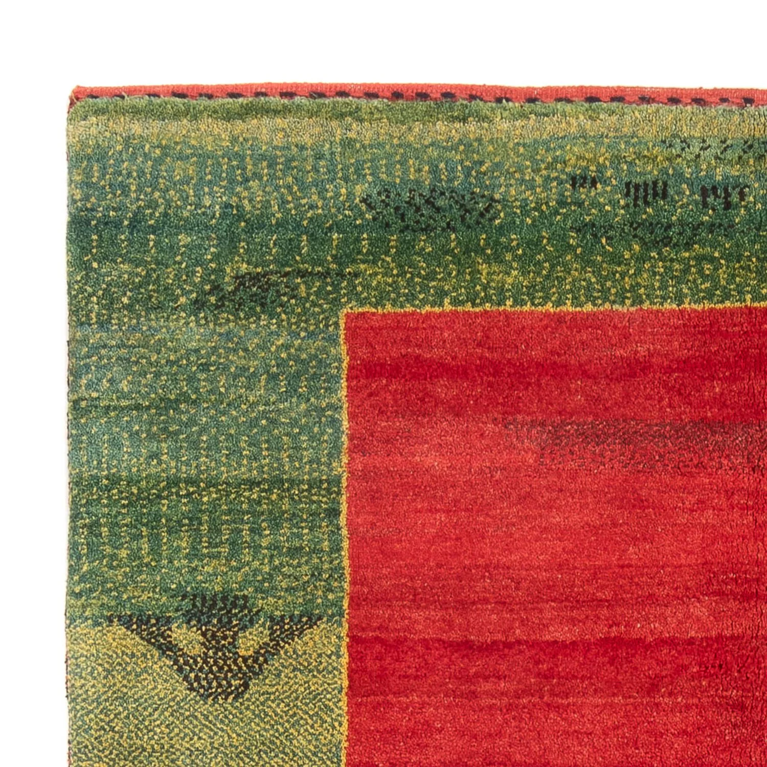 Gabbeh Persisch Teppich 198x152cm - Perserteppich Wollteppich - Image 3