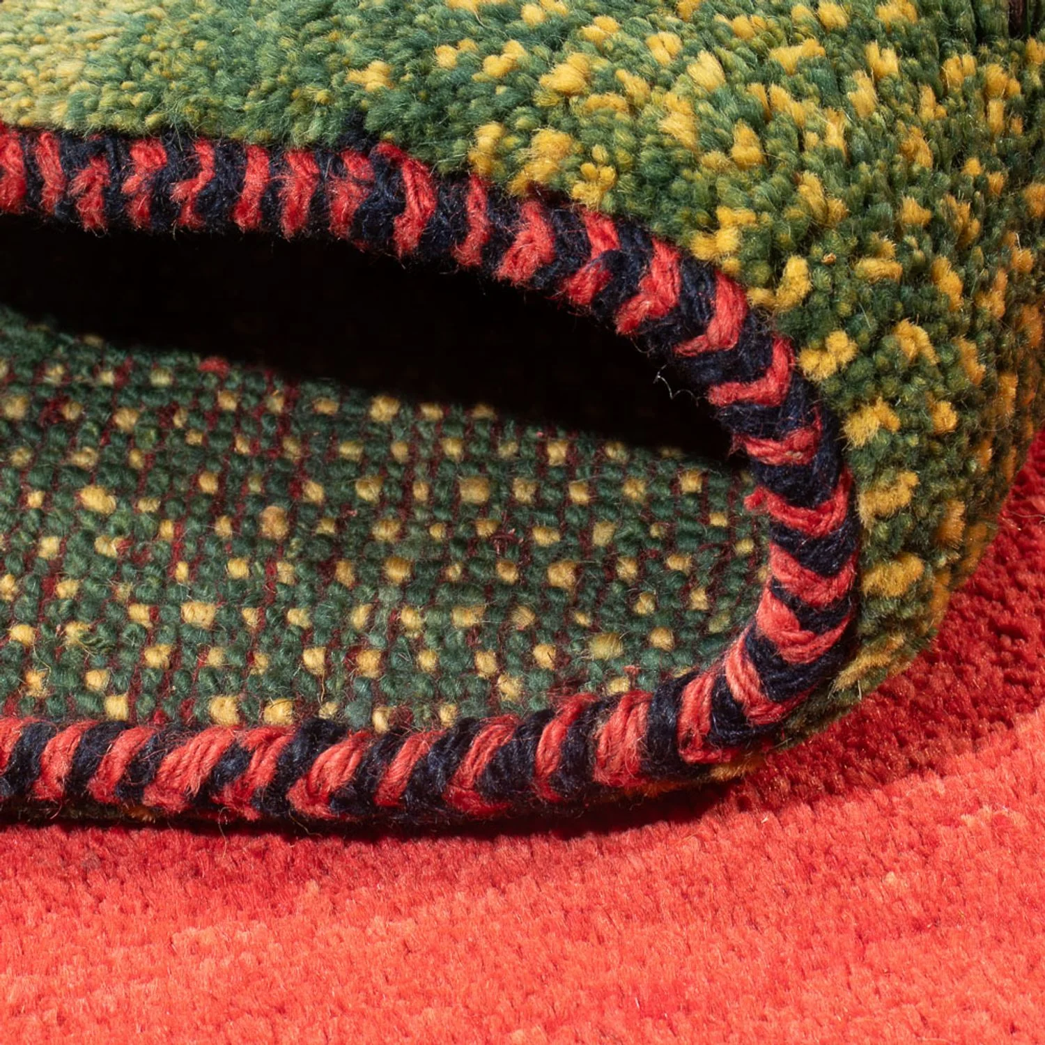 Gabbeh Persisch Teppich 198x152cm - Perserteppich Wollteppich - Image 4