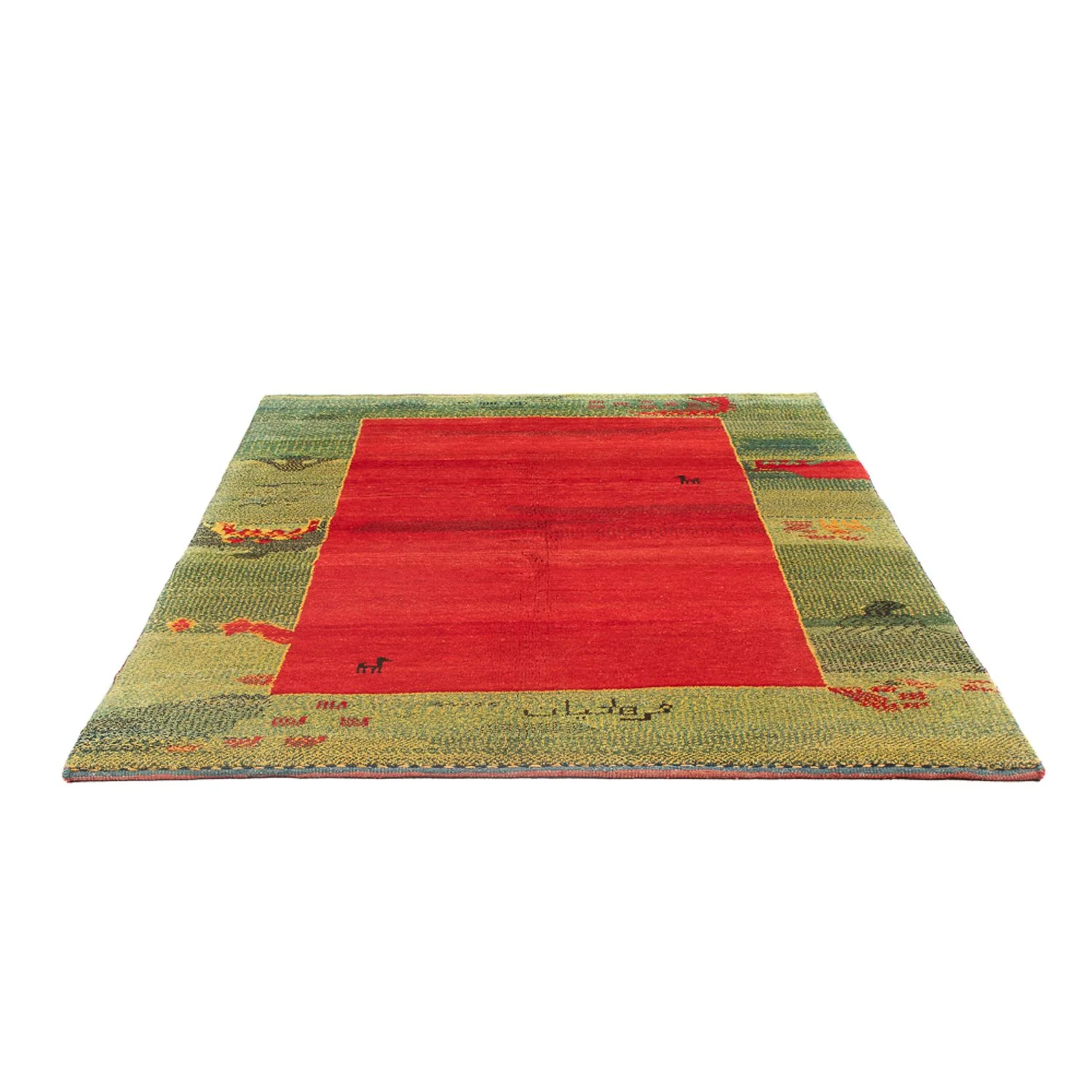 Gabbeh Persisch Teppich 198x152cm - Perserteppich Wollteppich - Image 5