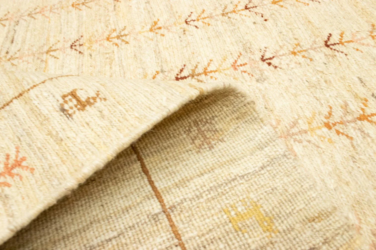Gabbeh Teppich - Perser 200 x 150 cm - beige - Image 3