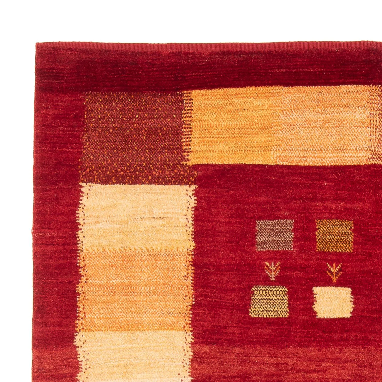 Gabbeh Persisch Teppich 200x158cm - Perserteppich Wollteppich - Image 3