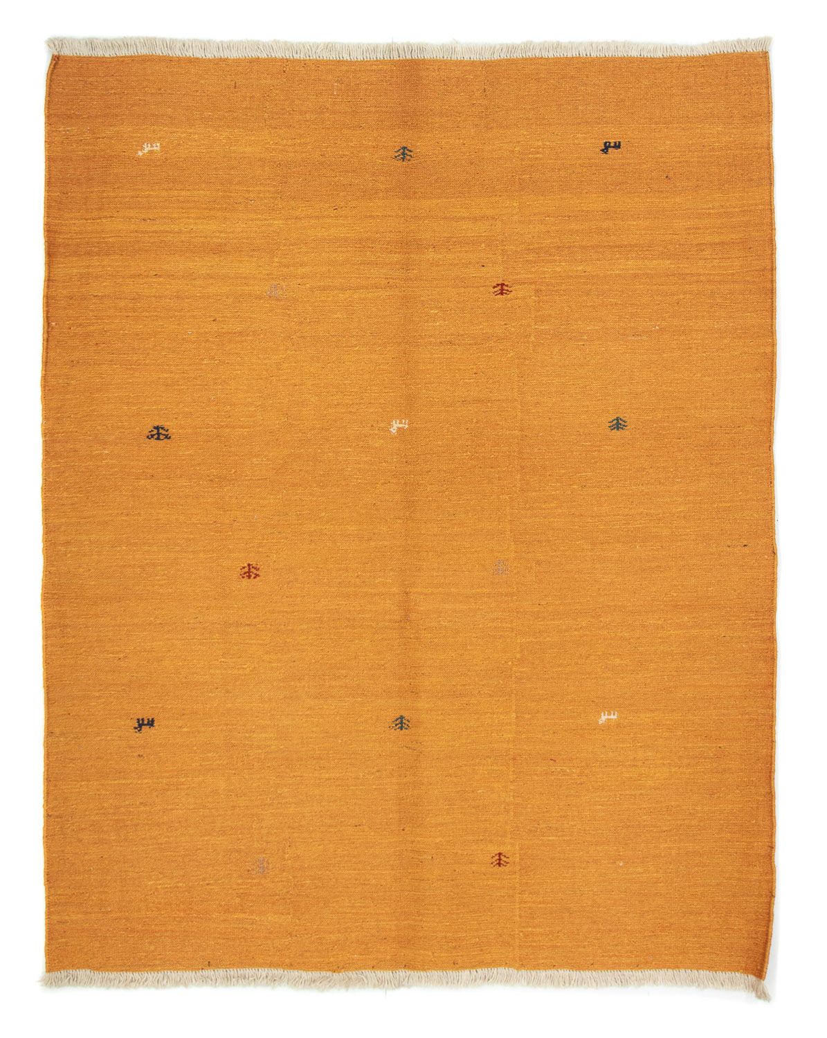 Gabbeh Teppich - Perser 200 x 160 cm - gold