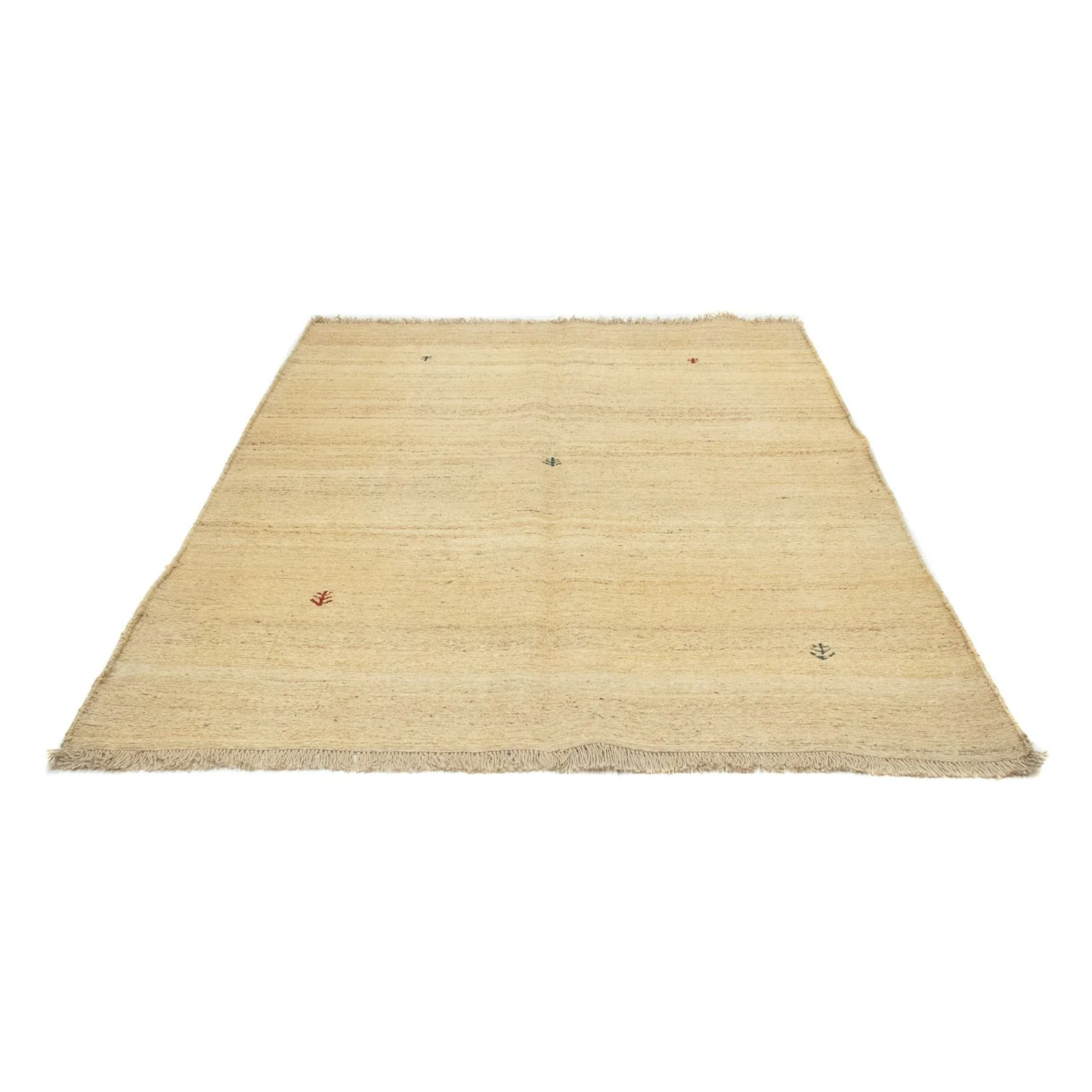 Gabbeh Teppich - Perser 200 x 164 cm - beige - Image 5