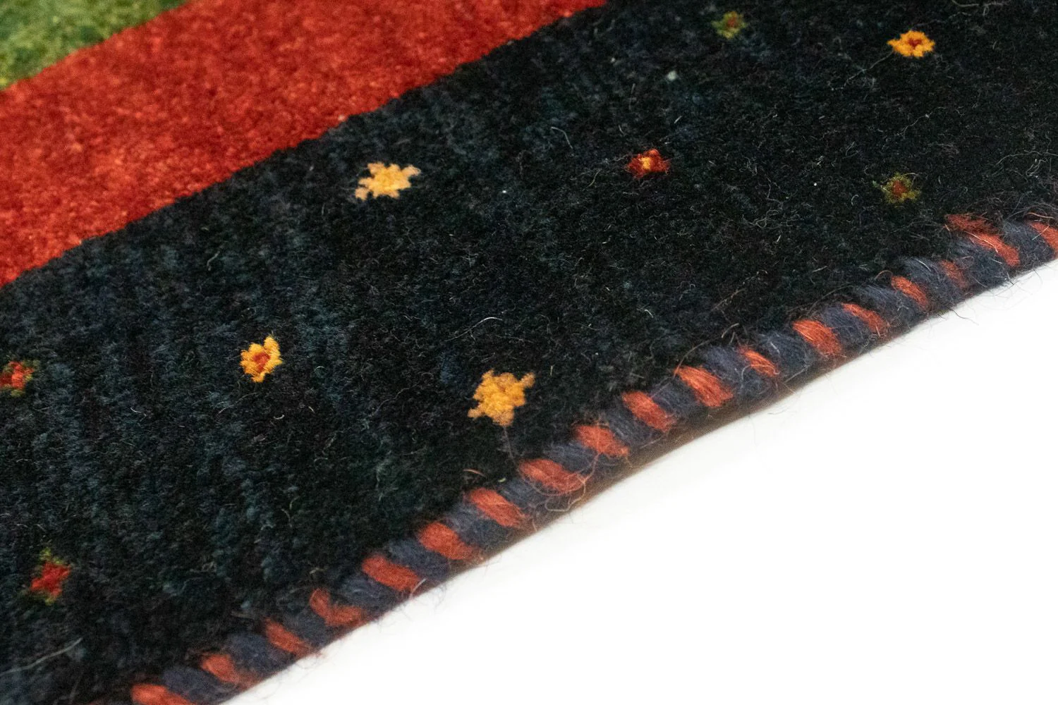 Gabbeh Teppich - Perser 203 x 94 cm - mehrfarbig - Image 3