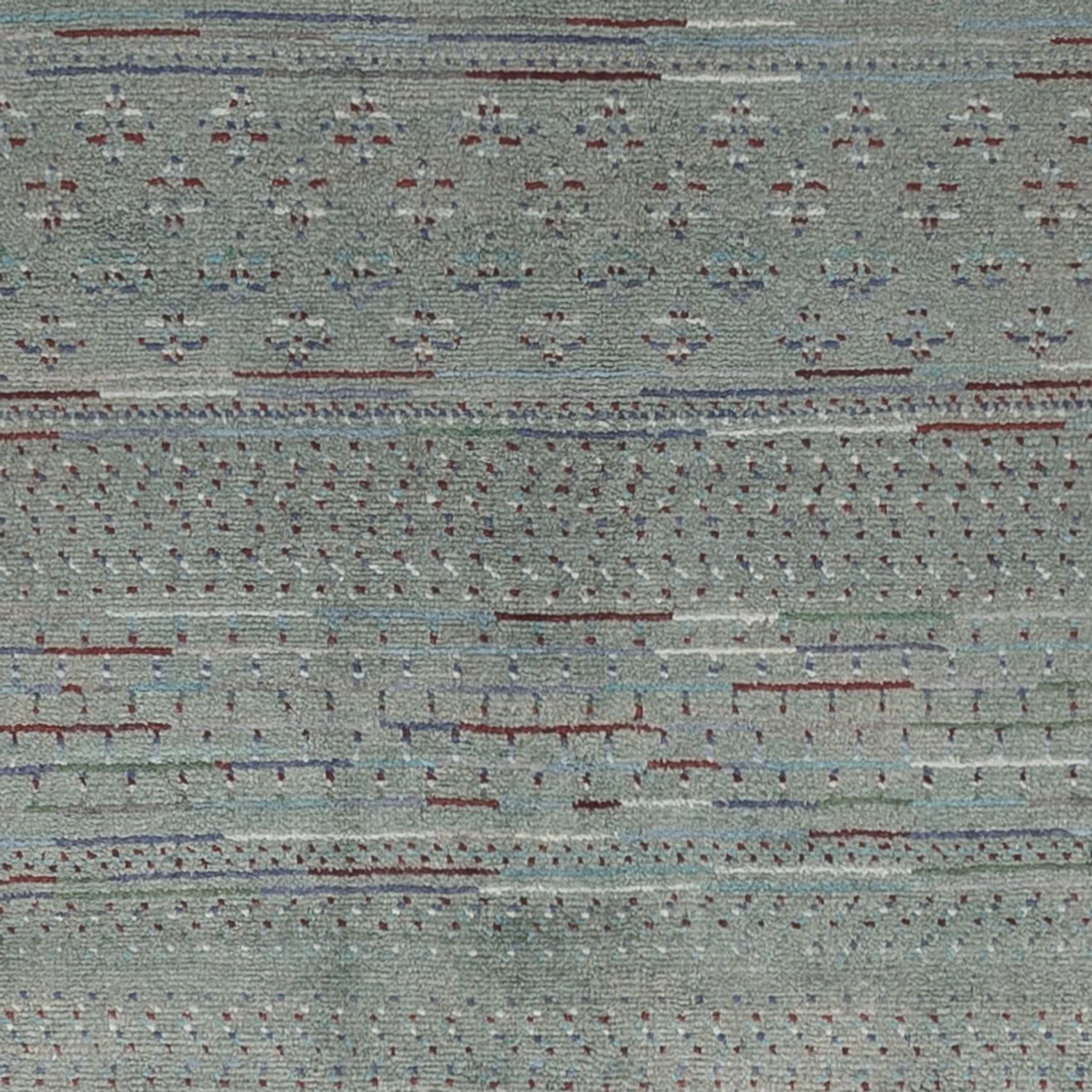 Gabbeh Persisch Teppich 208x136cm - Perserteppich Wollteppich - Image 2
