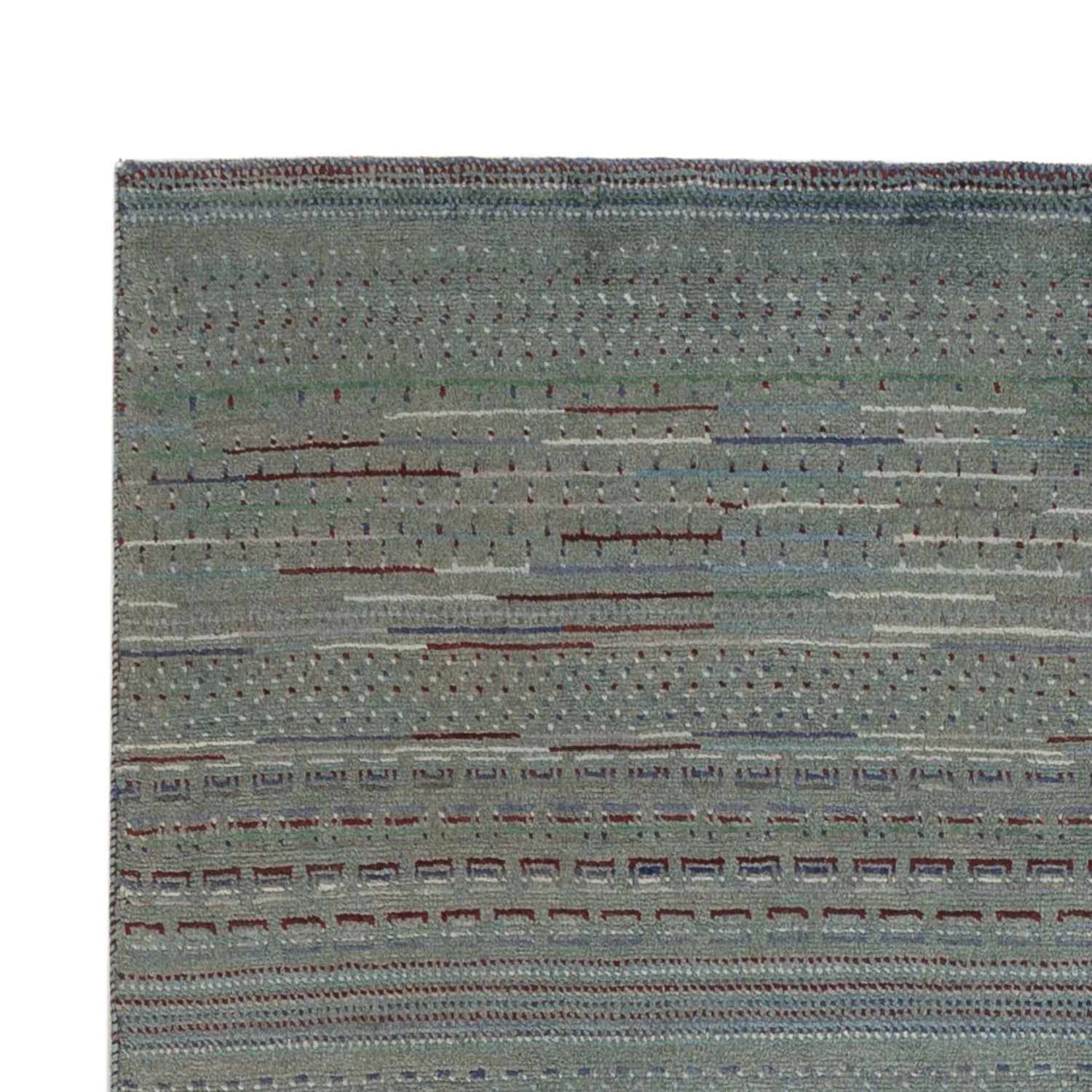 Gabbeh Persisch Teppich 208x136cm - Perserteppich Wollteppich - Image 3