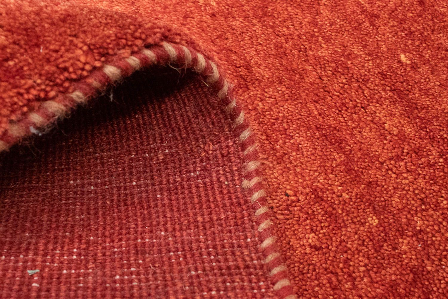 Gabbeh Teppich - Perser 215 x 72 cm - rot - Image 4