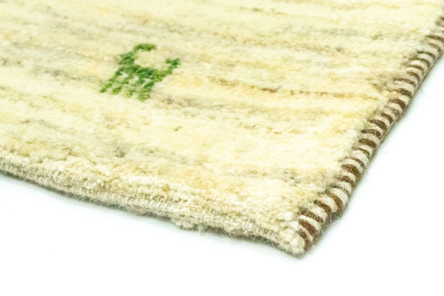 Gabbeh Teppich - Perser 219 x 75 cm - beige - Image 3