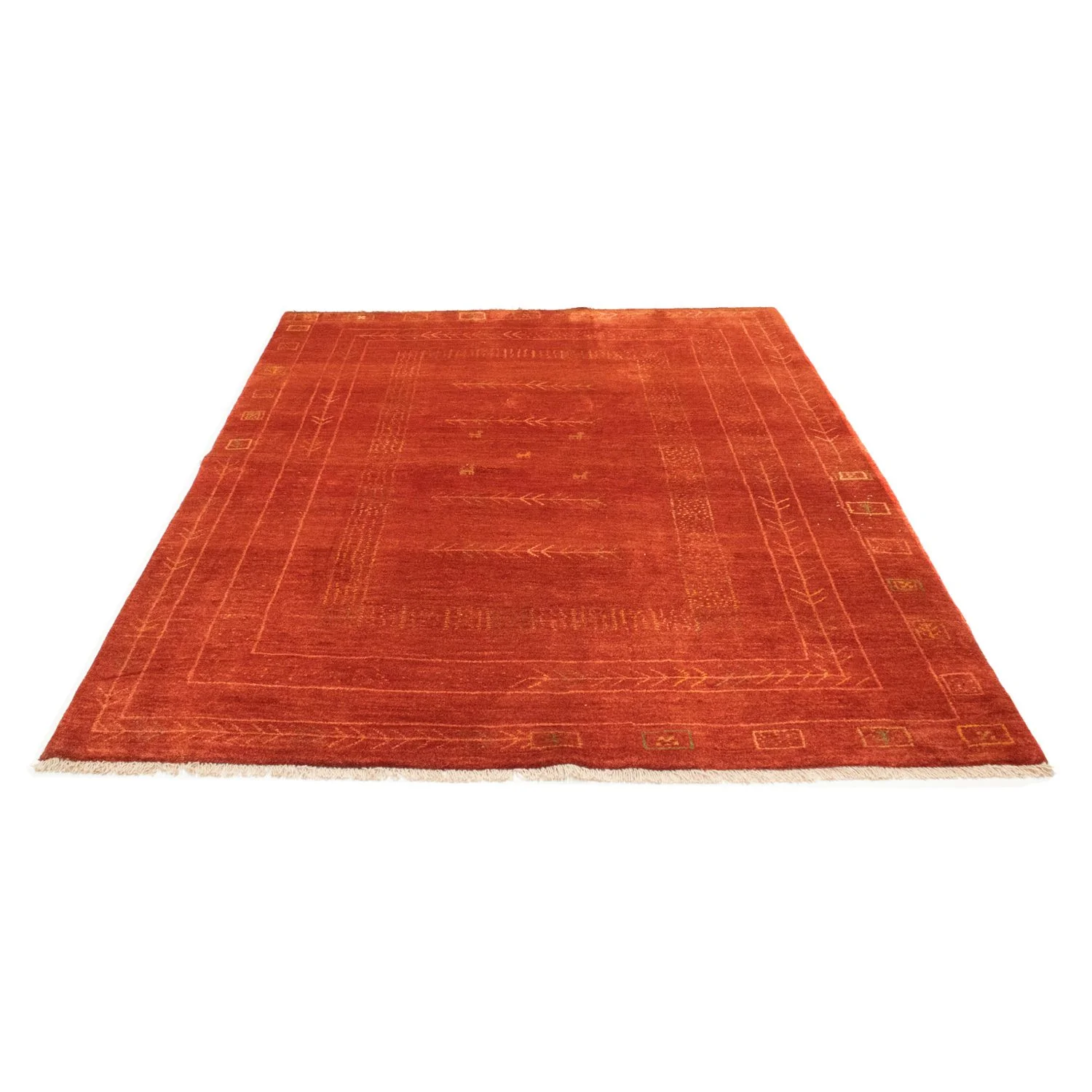 Gabbeh Teppich - Perser 230 x 170 cm - rot - Image 5