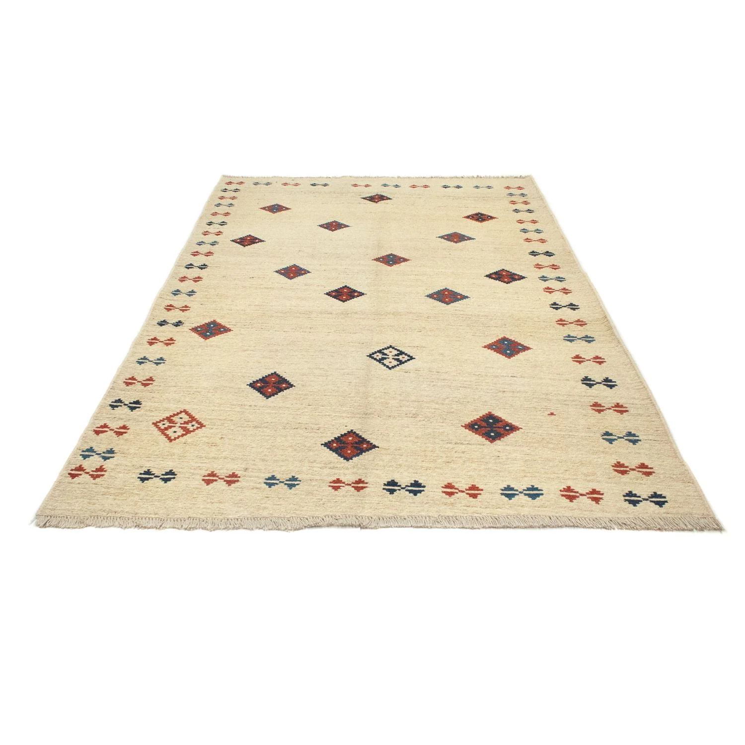 Gabbeh Teppich - Perser 232 x 154 cm - beige - Image 5