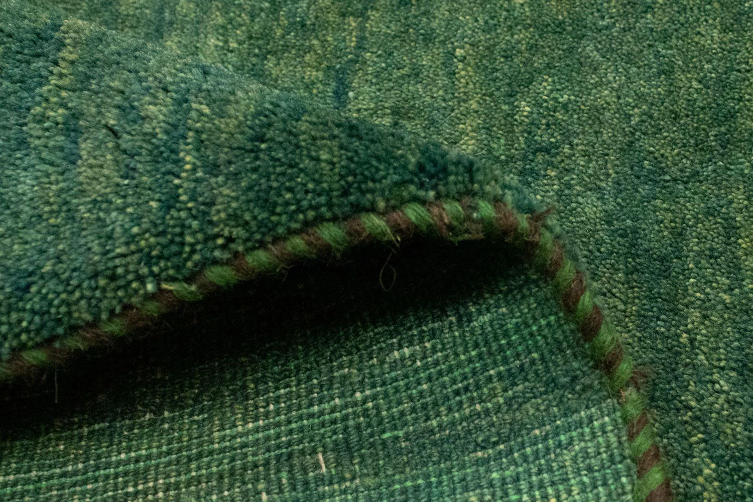 Gabbeh Teppich - Perser 263 x 192 cm - grün - Image 4