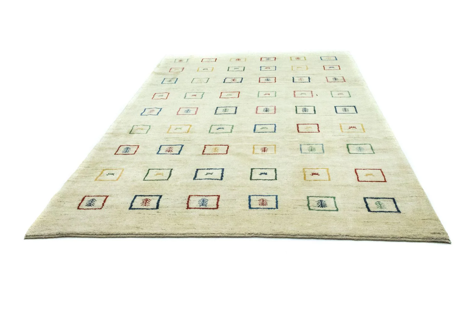 Gabbeh Teppich - Perser 281 x 195 cm - beige - Image 5