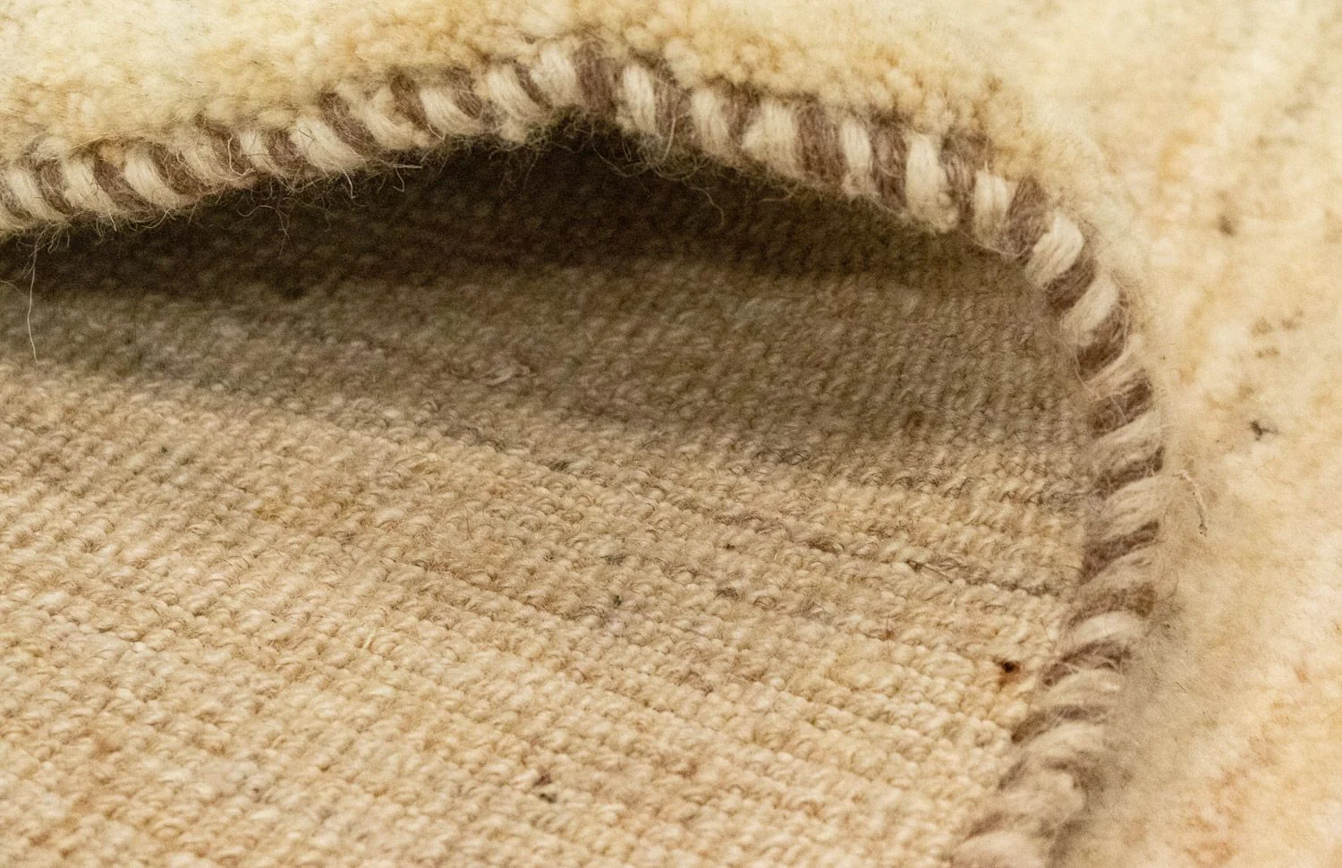 Gabbeh Teppich - Perser 293 x 82 cm - beige - Image 4