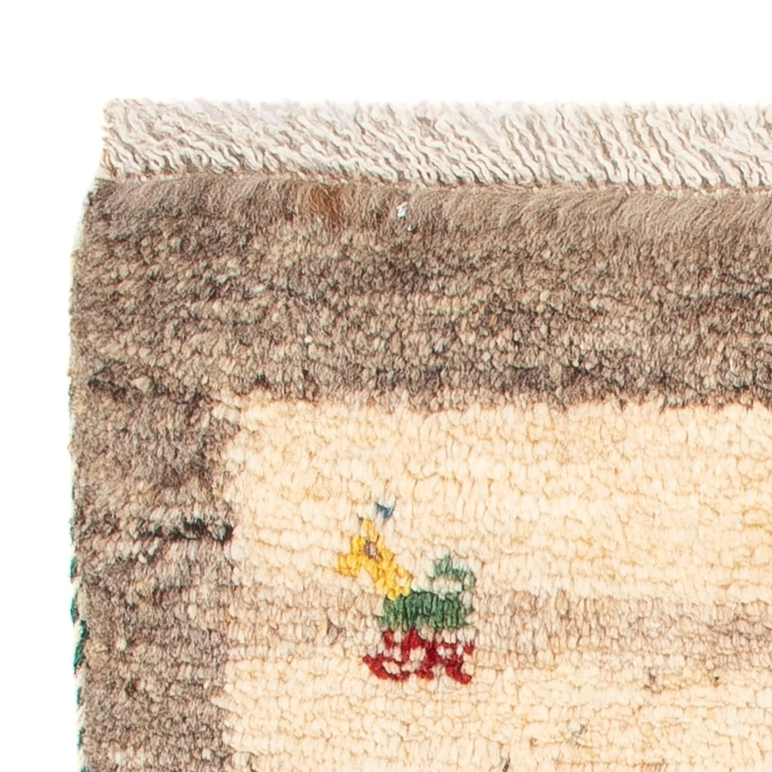 Gabbeh Teppich - Perser - 60 x 40 cm - beige - Image 3