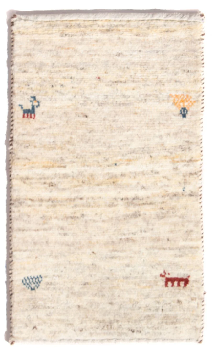 Gabbeh Persisch Teppich 60x40cm - Perserteppich Wollteppich