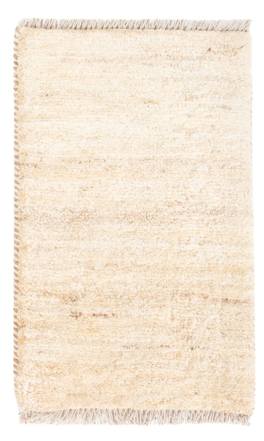 Gabbeh Teppich - Perser - 60 x 40 cm - hellbeige