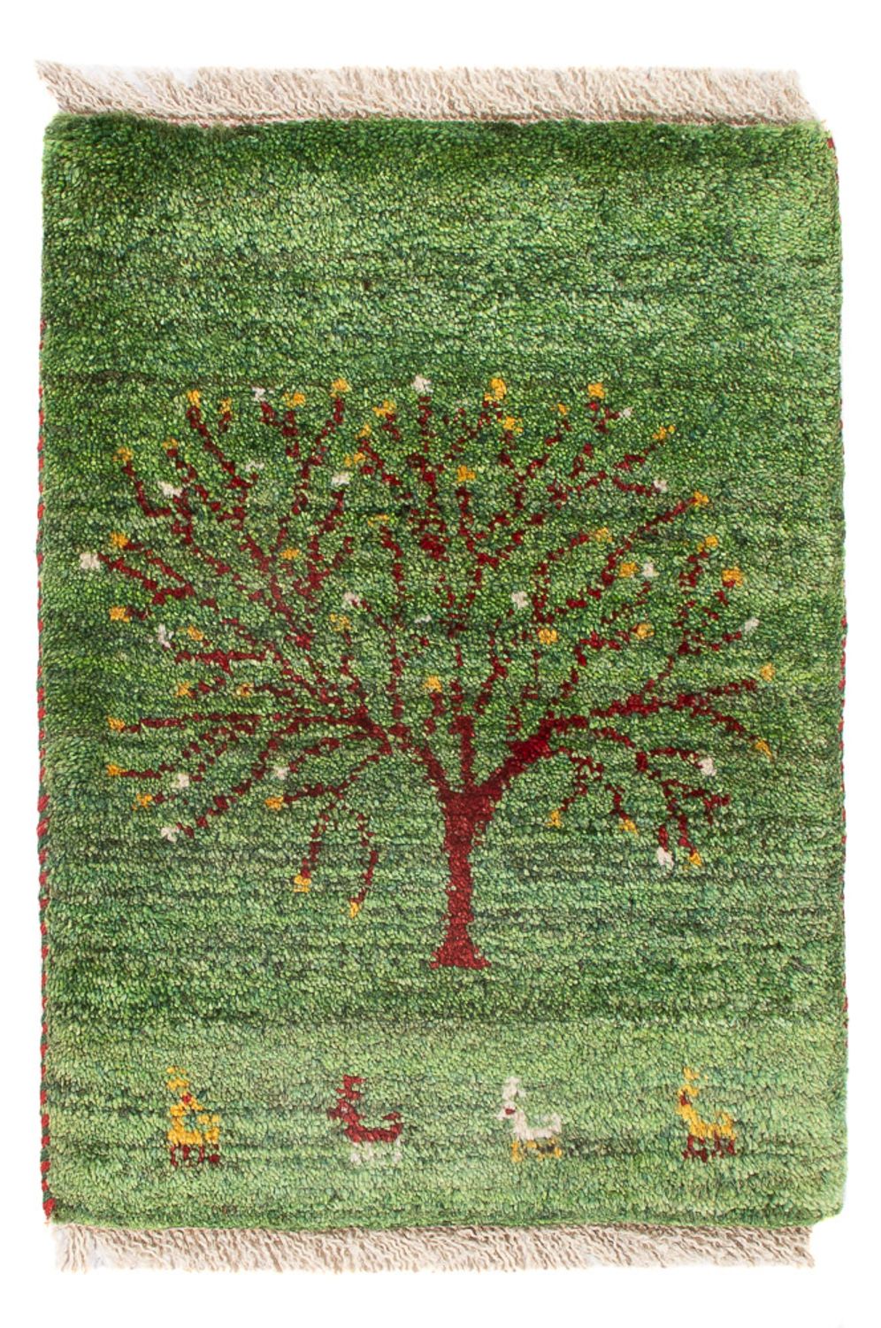 Gabbeh Persisch Teppich 60x40cm - Perserteppich Wollteppich