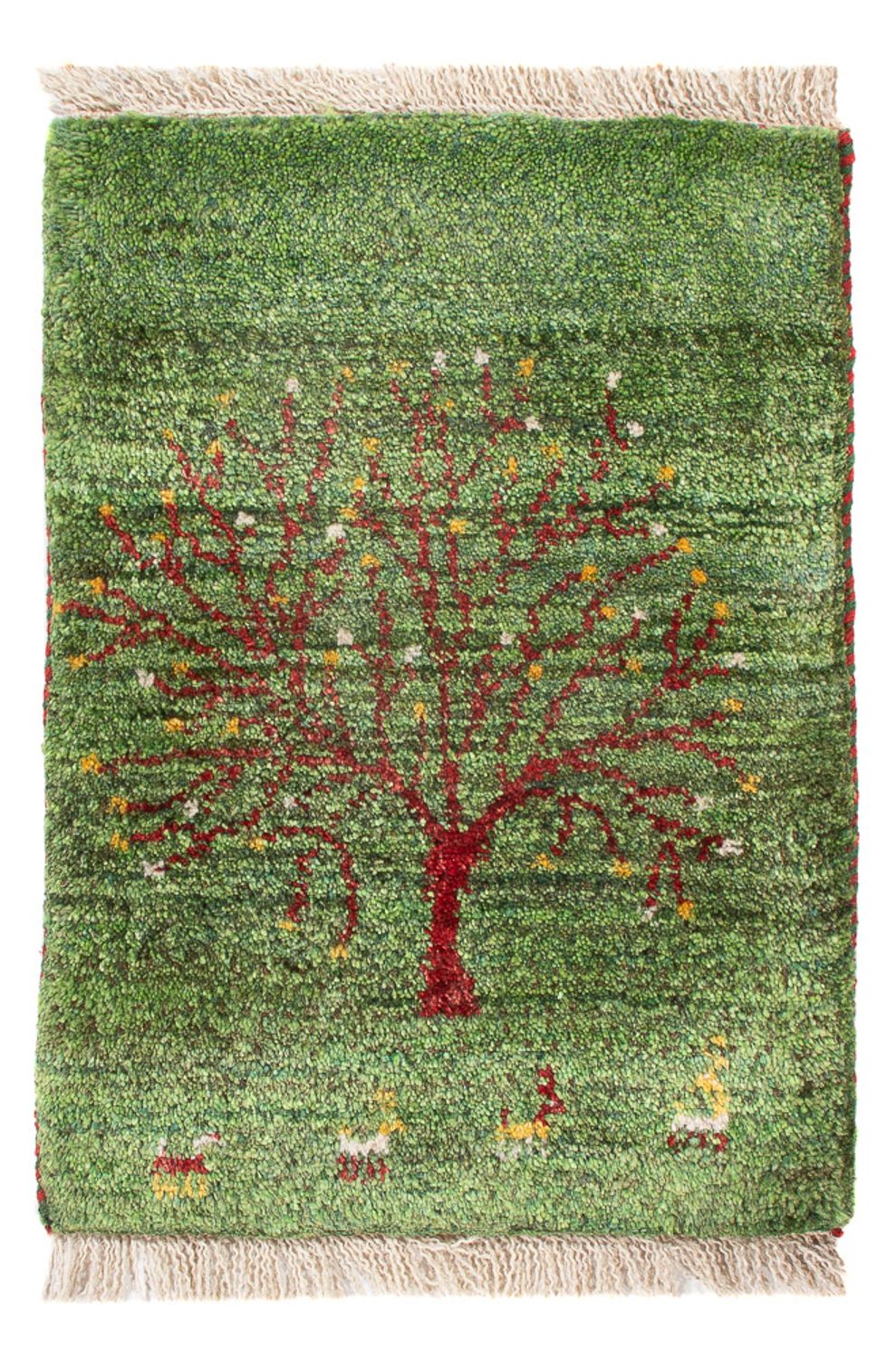 Gabbeh Persisch Teppich 60x40cm - Perserteppich Wollteppich