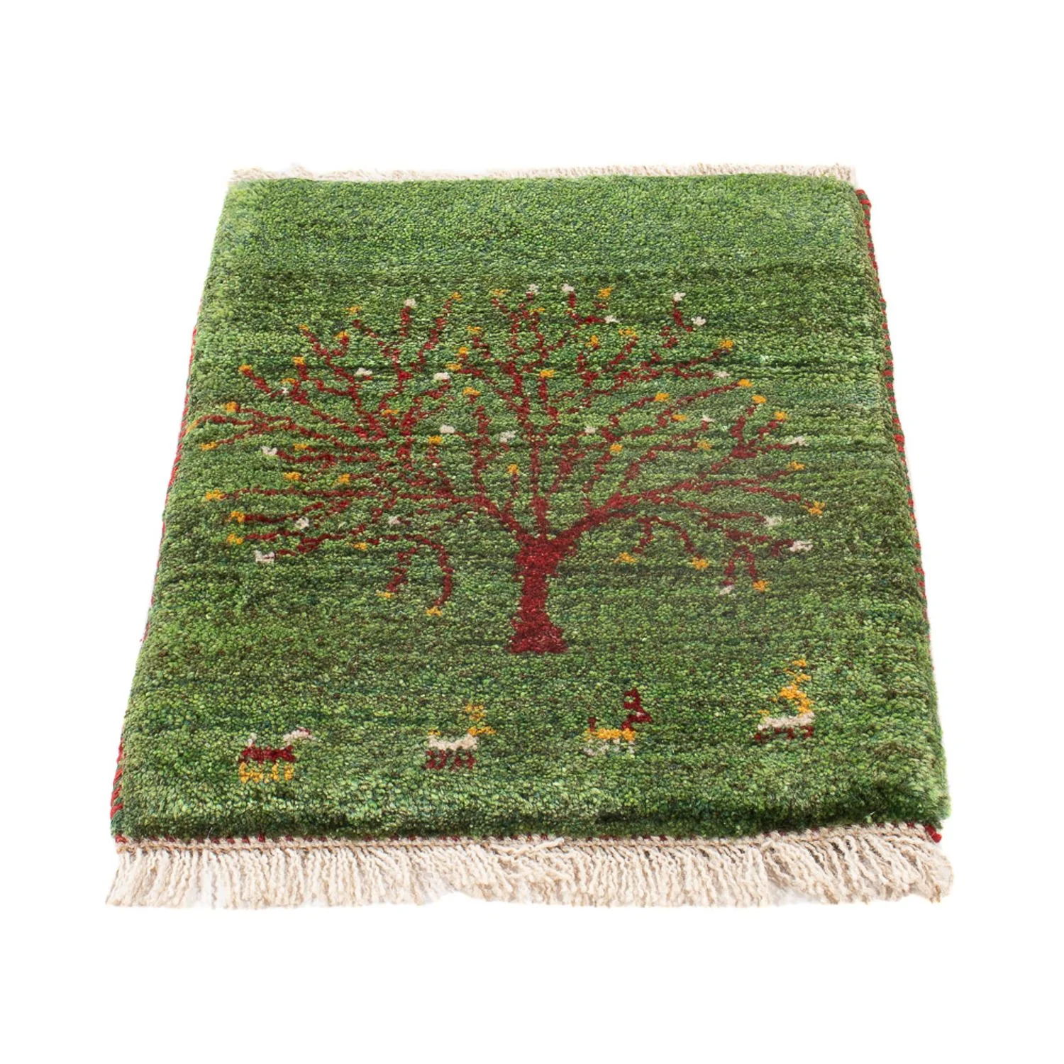 Gabbeh Persisch Teppich 60x40cm - Perserteppich Wollteppich - Image 4