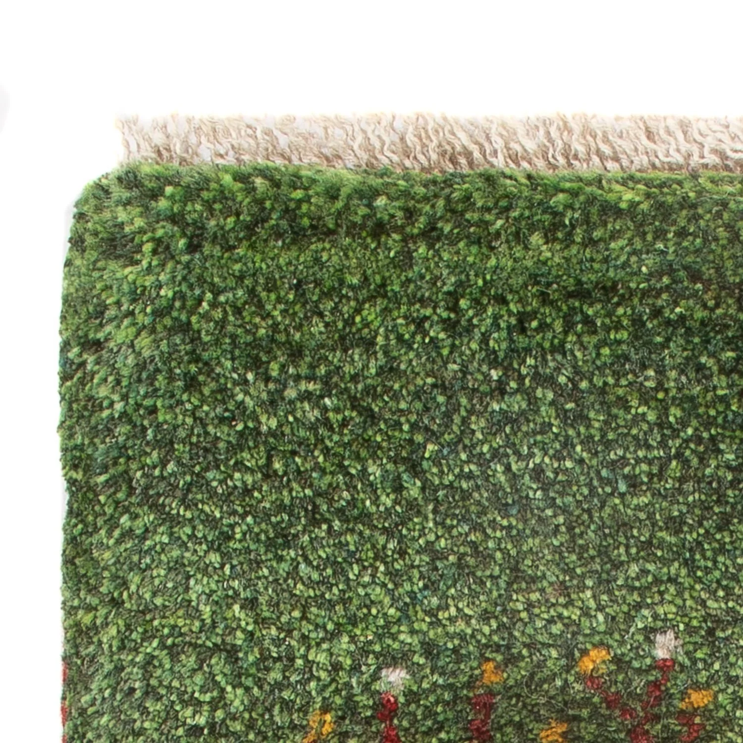 Gabbeh Persisch Teppich 60x40cm - Perserteppich Wollteppich - Image 3