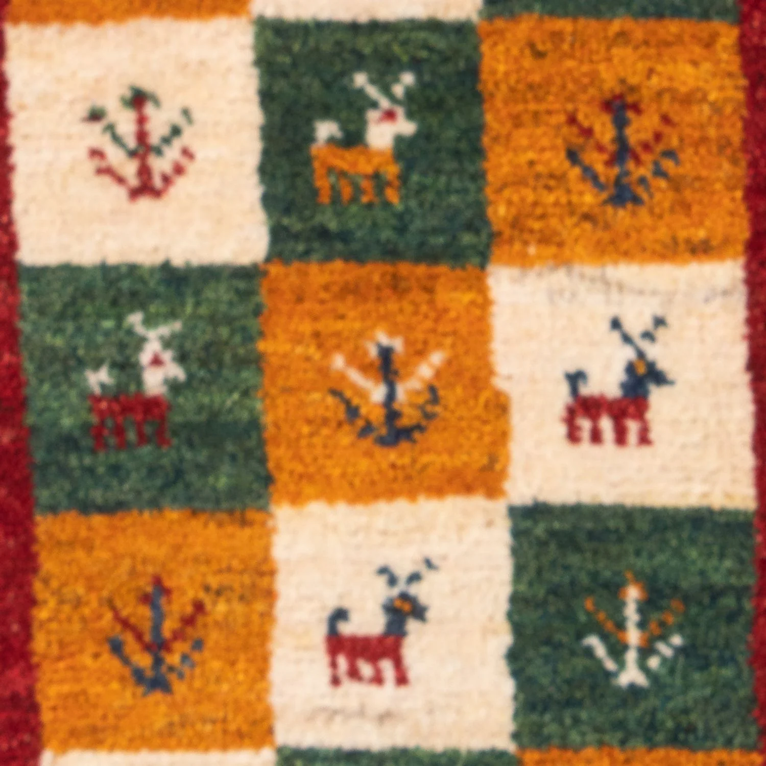 Gabbeh Teppich - Perser - 60 x 40 cm - mehrfarbig - Image 2