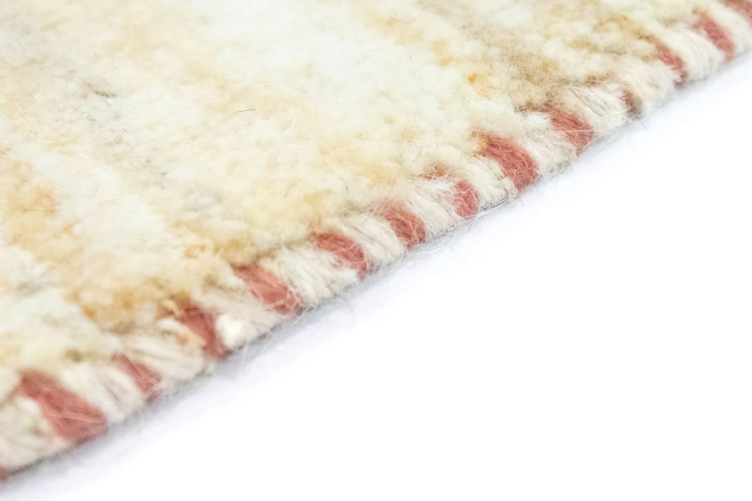 Gabbeh Teppich - Perser 60 x 40 cm - beige - Image 3