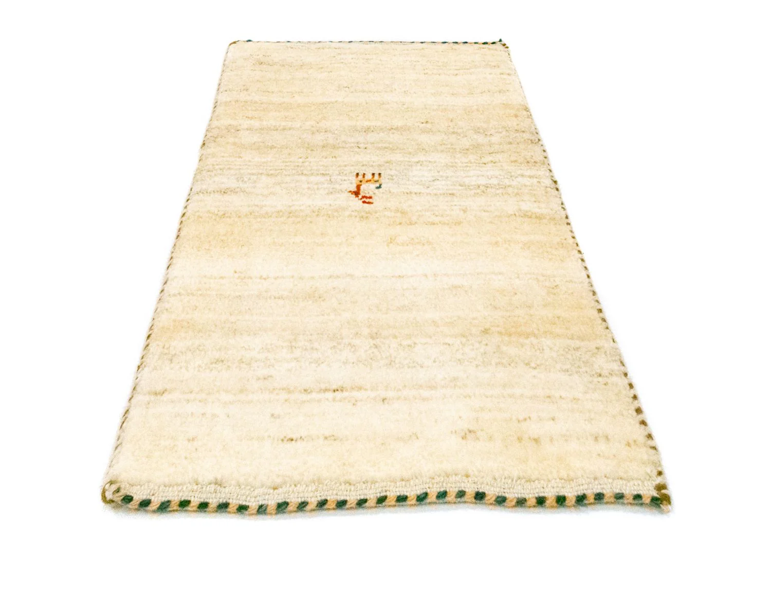 Gabbeh Teppich - Perser 60 x 40 cm - beige - Image 6