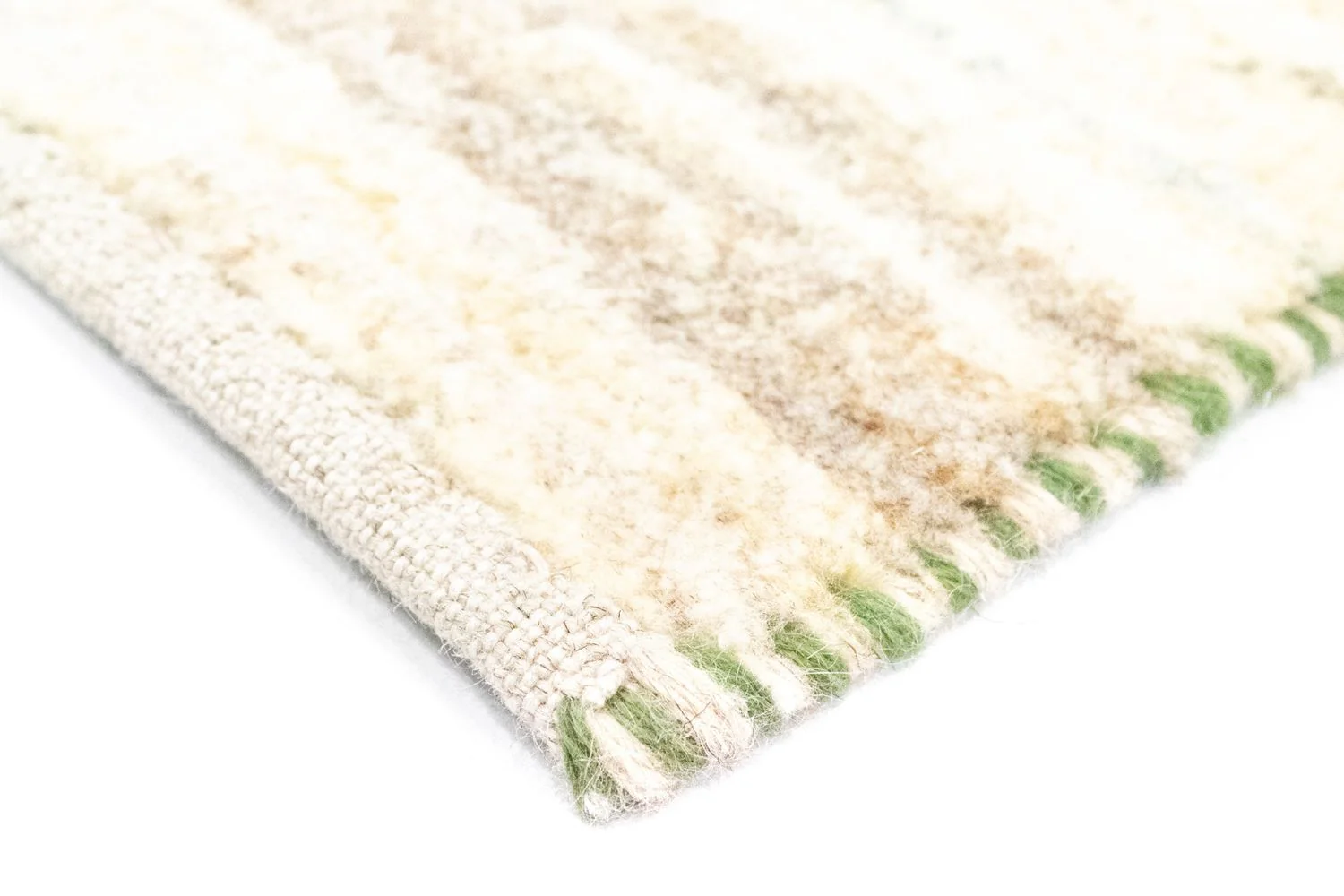 Gabbeh Teppich - Perser 60 x 40 cm - beige - Image 3