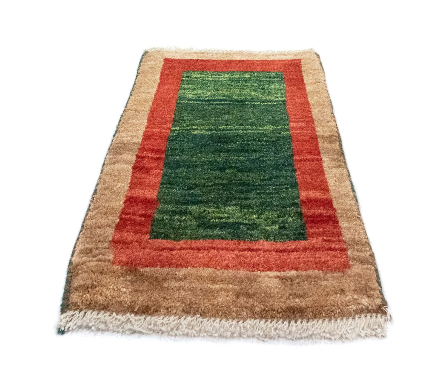 Gabbeh Teppich - Perser 60 x 40 cm - grün - Image 5