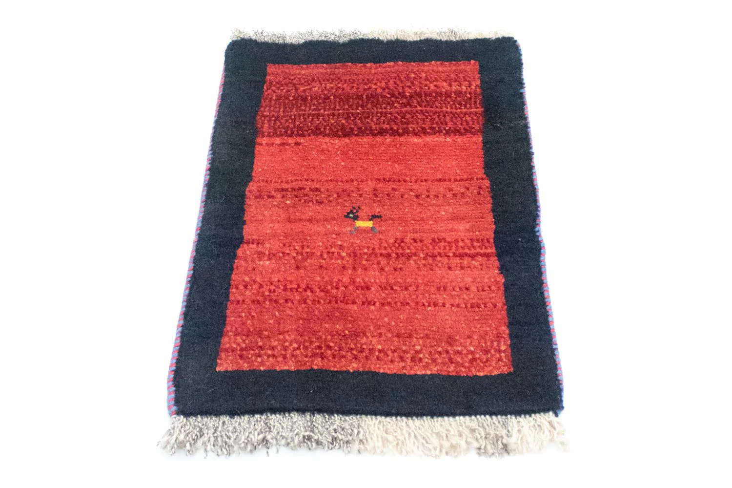 Gabbeh Teppich - Perser 60 x 40 cm - orange - Image 4
