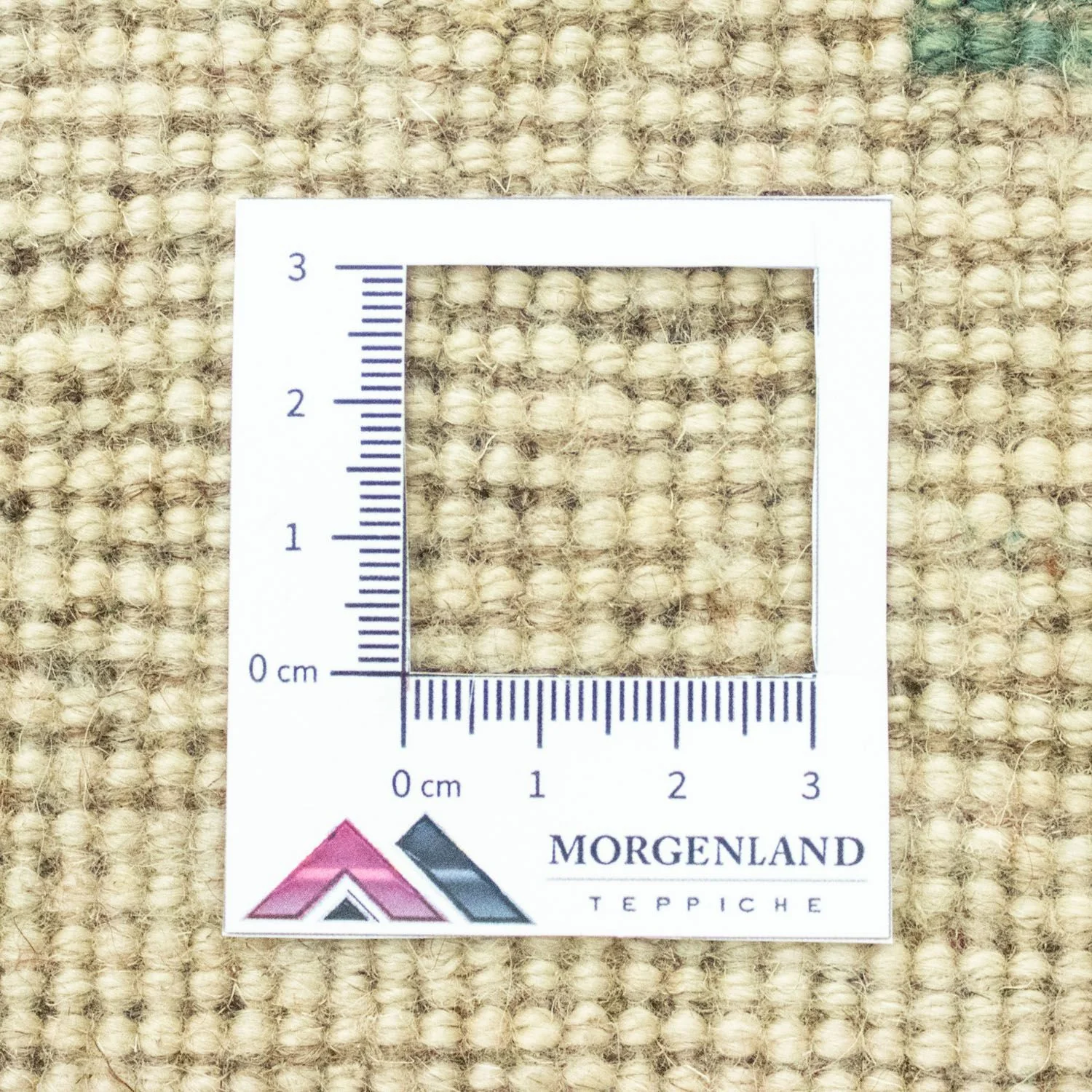 Gabbeh Teppich - Perser 60 x 40 cm - beige - Image 5