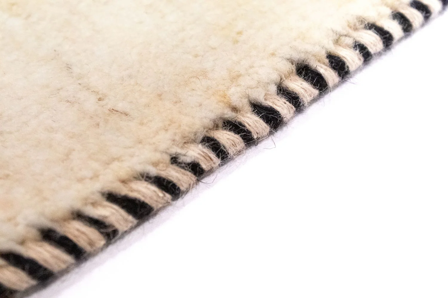 Gabbeh Teppich - Perser 60 x 40 cm - beige - Image 3