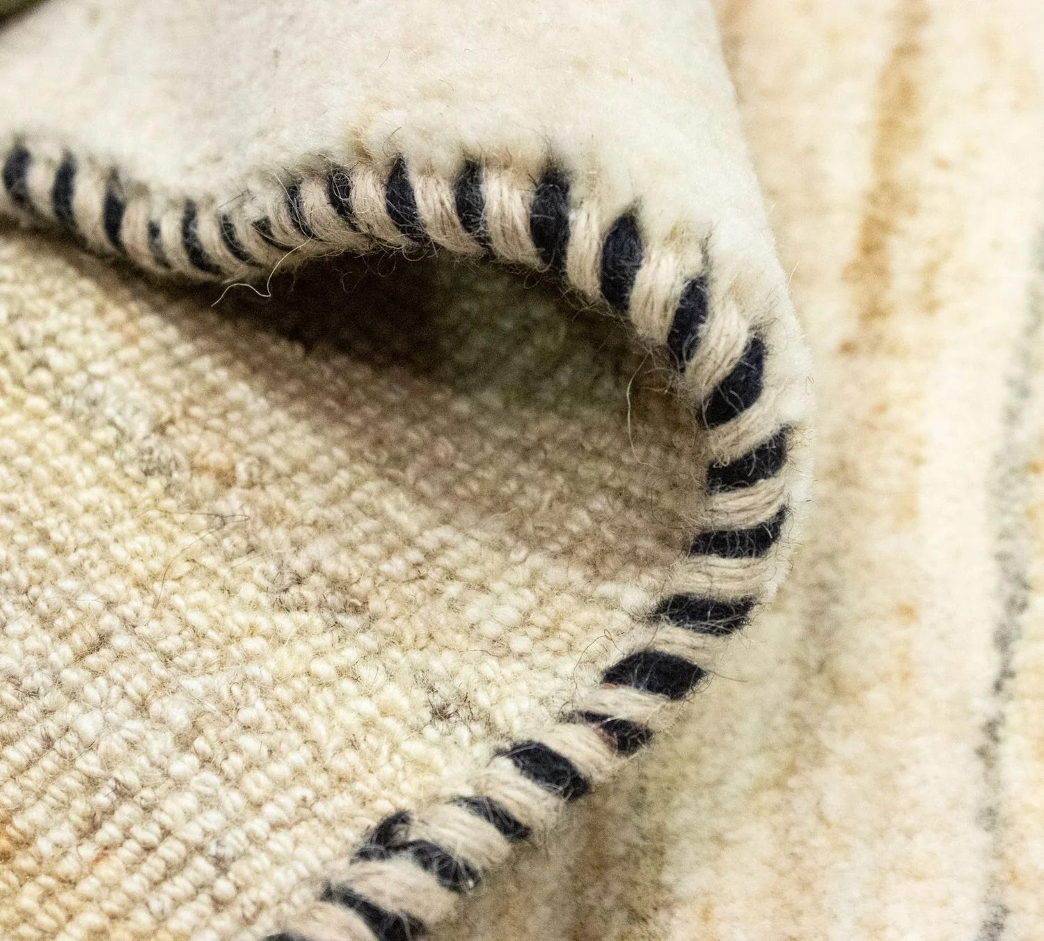 Gabbeh Teppich - Perser 60 x 40 cm - beige - Image 4