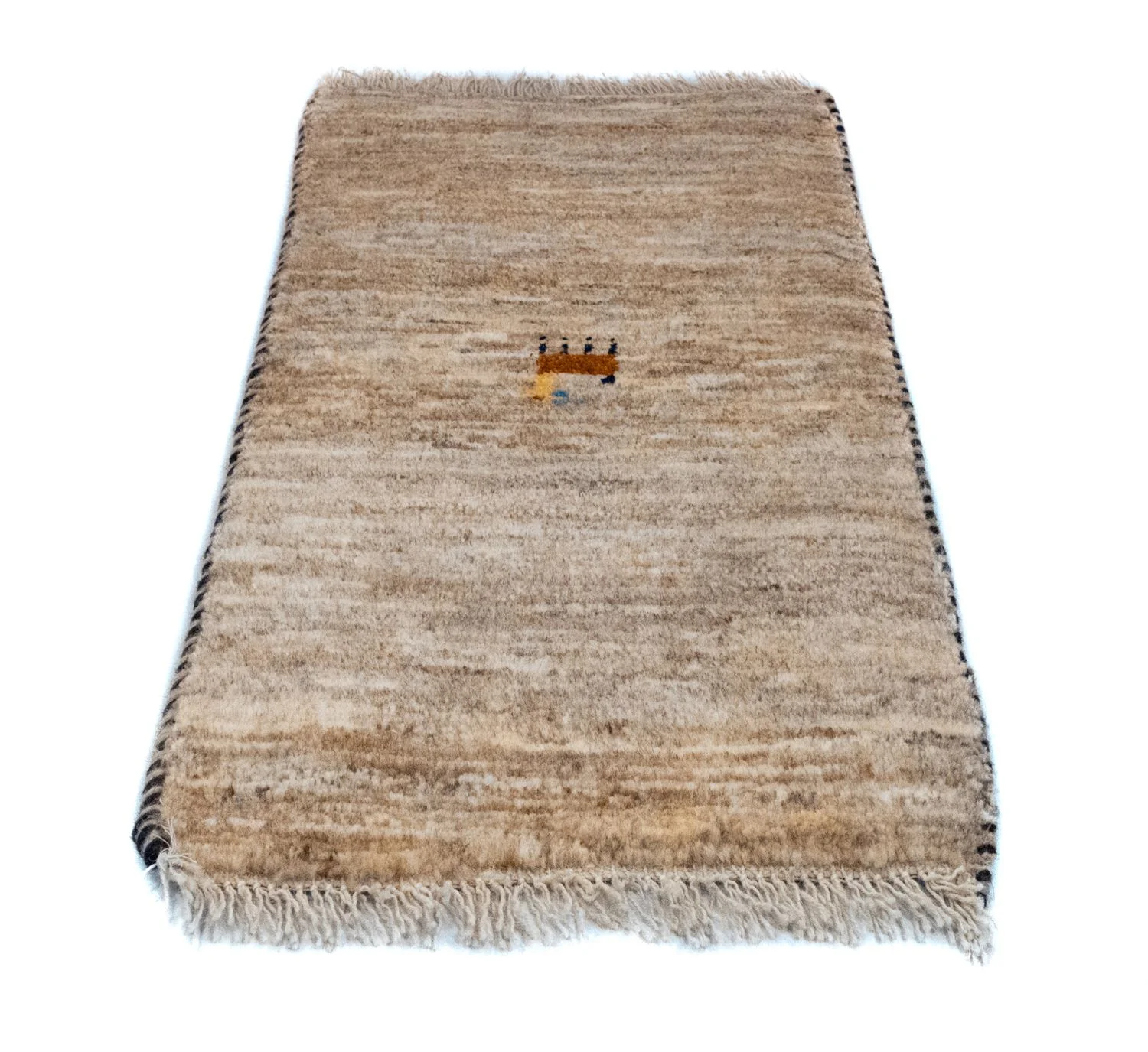Gabbeh Teppich - Perser 60 x 40 cm - beige - Image 5