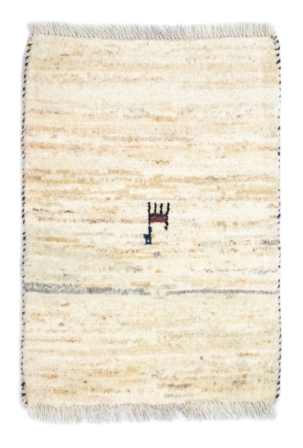 Gabbeh Persisch Teppich 60x40cm - Perserteppich Wollteppich - Image 6