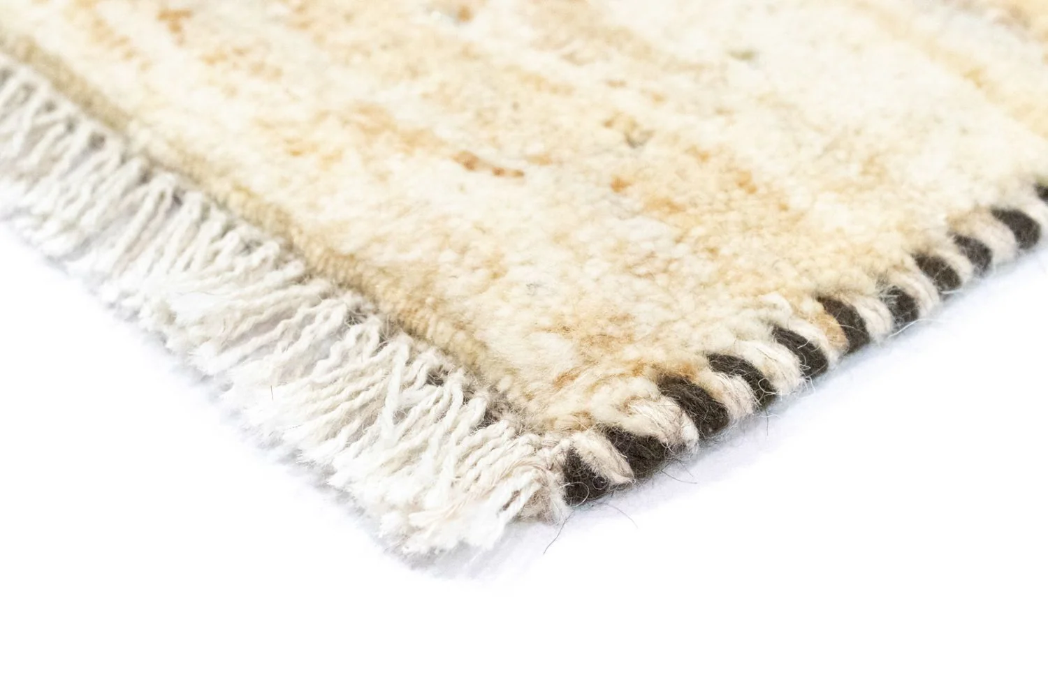 Gabbeh Teppich - Perser 60 x 40 cm - beige - Image 2