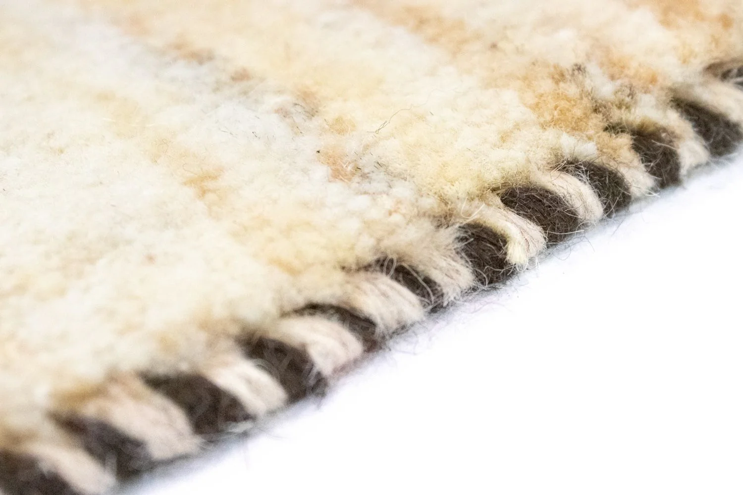 Gabbeh Teppich - Perser 60 x 40 cm - beige - Image 3