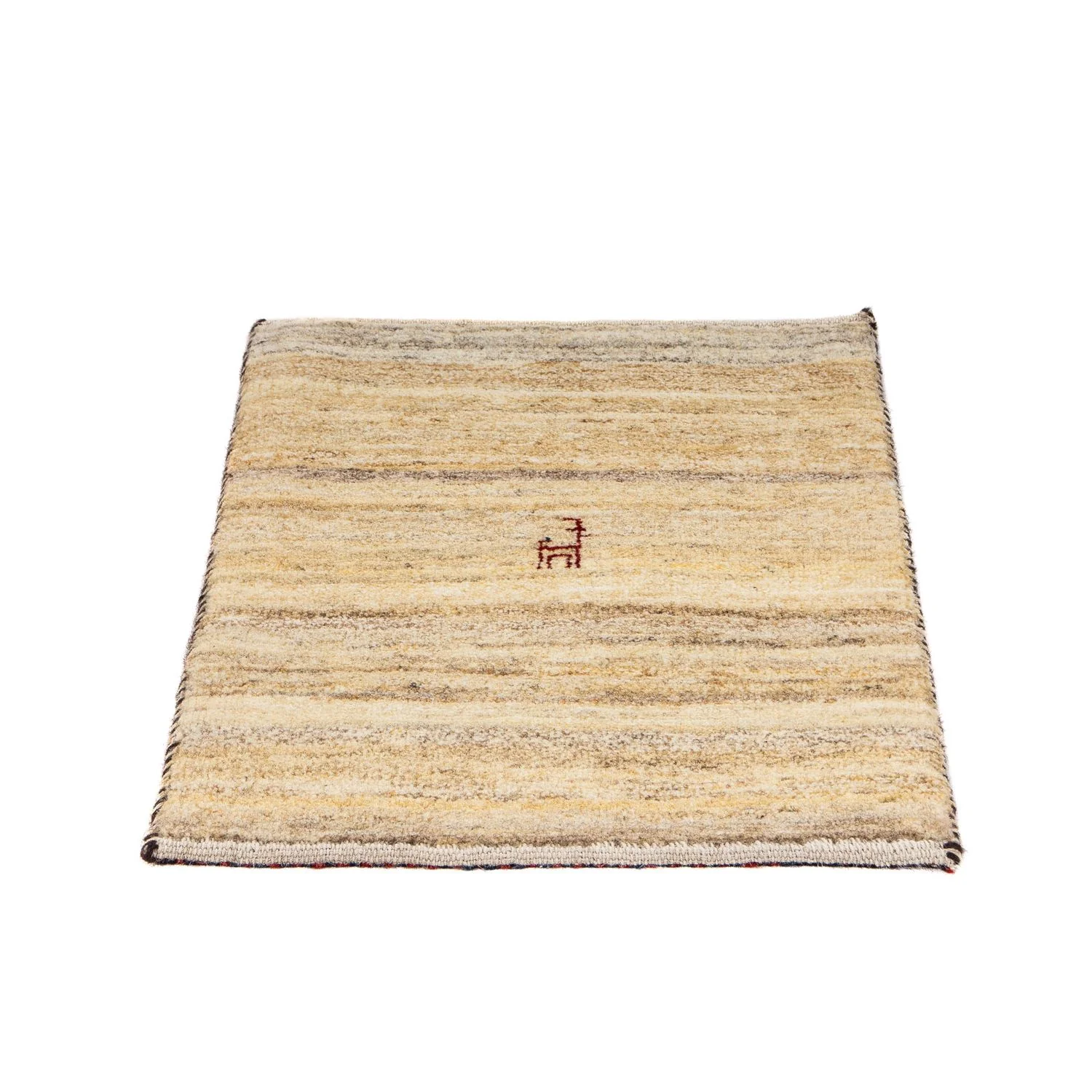 Gabbeh Persisch Teppich 60x40cm - Perserteppich Wollteppich - Image 4