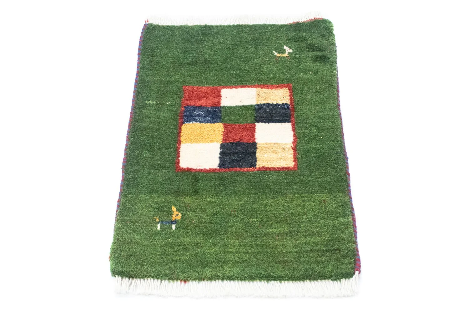Gabbeh Teppich - Perser 60 x 40 cm - grün - Image 4