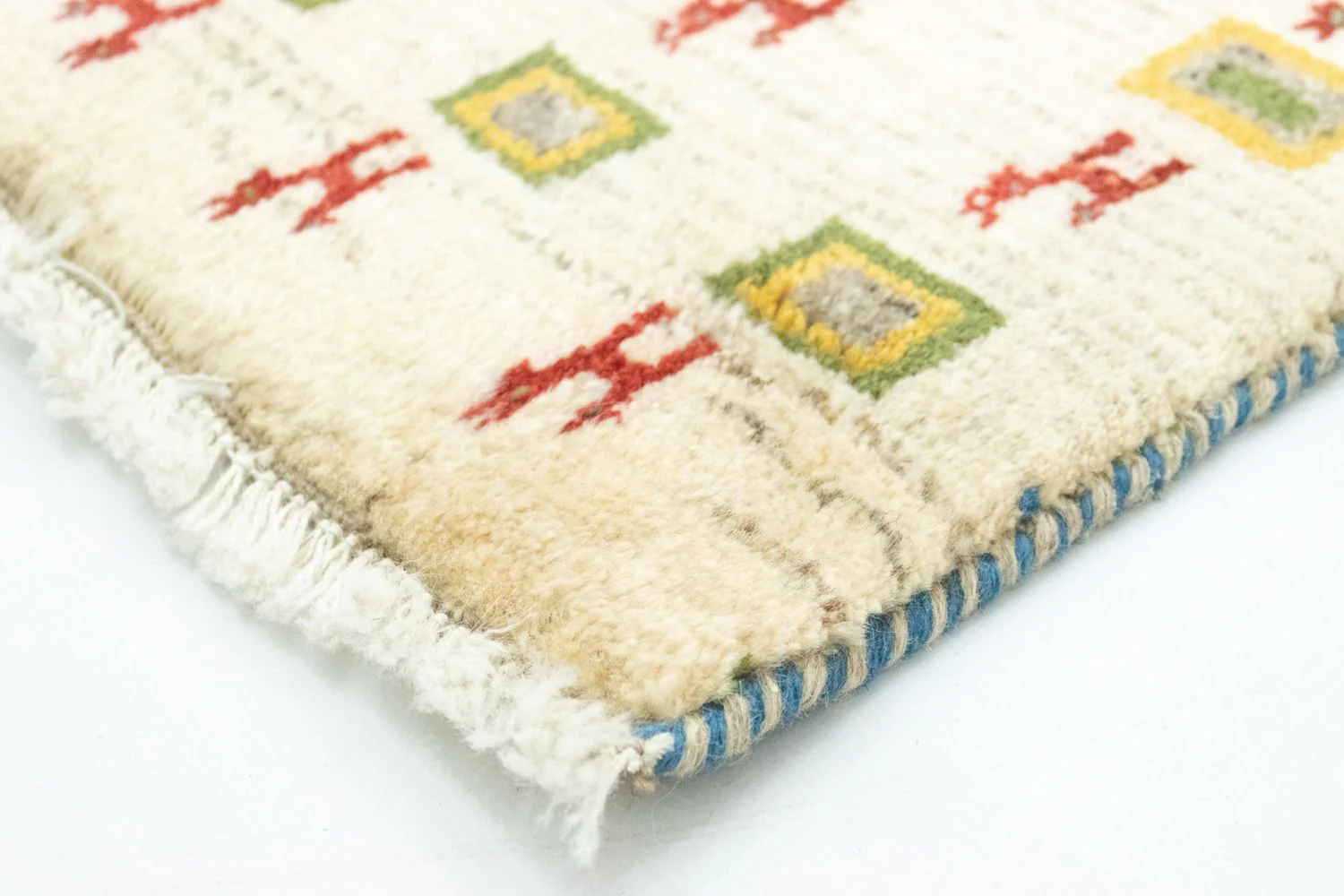 Gabbeh Teppich - Perser 60 x 40 cm - mehrfarbig - Image 2